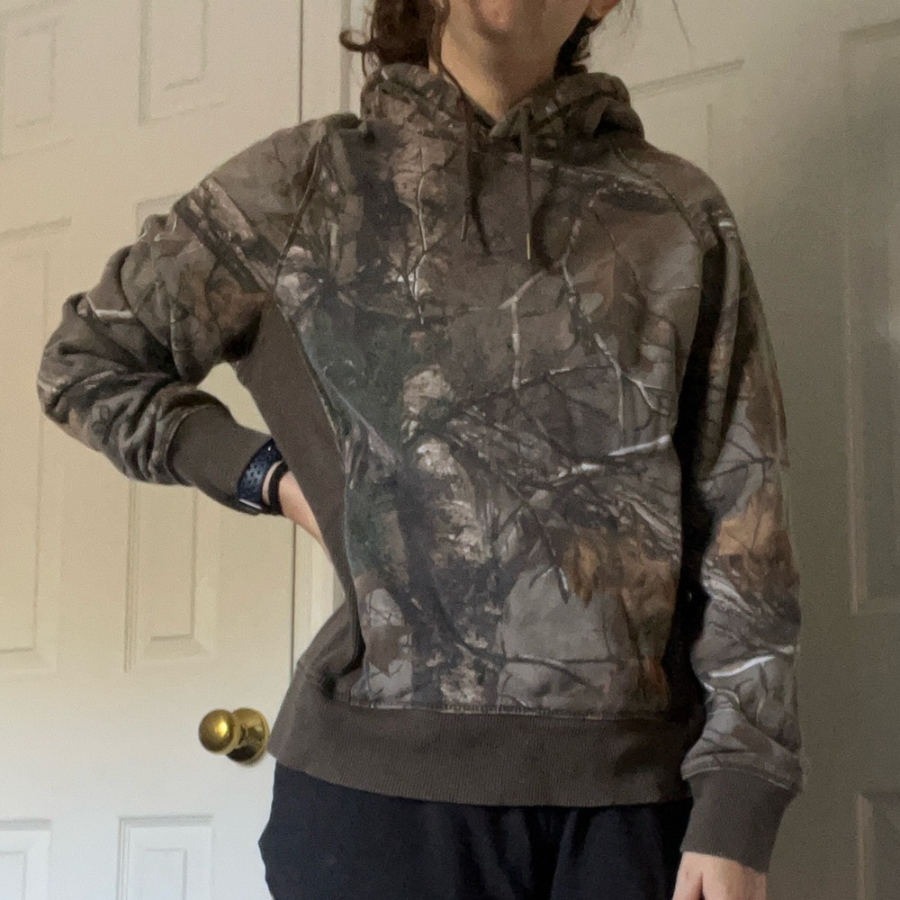 Camoflauge Carhartt Hoodie KIDS MEDIUM